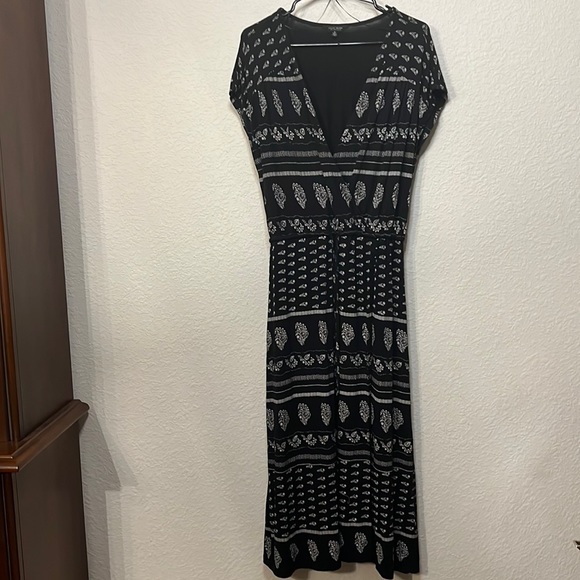 Lucky Brand Faux Wrap Maxi dress, size medium. - Picture 1 of 13